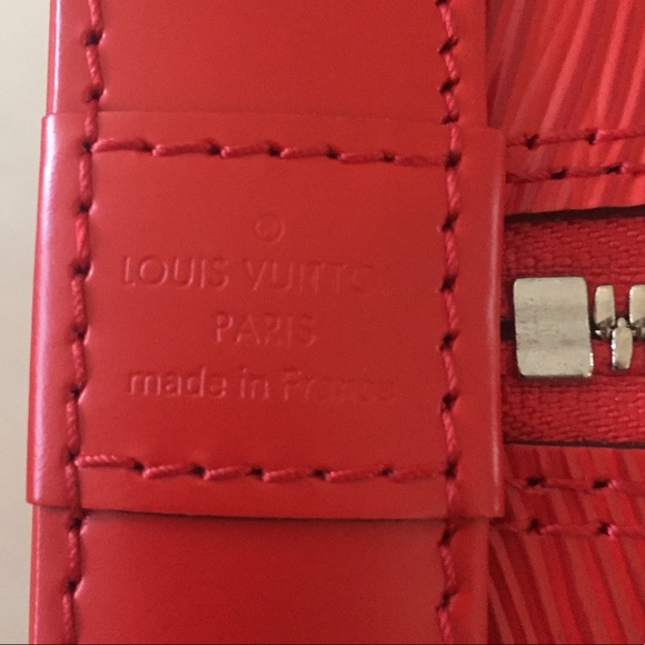 ❌SOLD❌ Louis Vuitton LV Alma BB epi coquelicot red - Picture 7 of 17